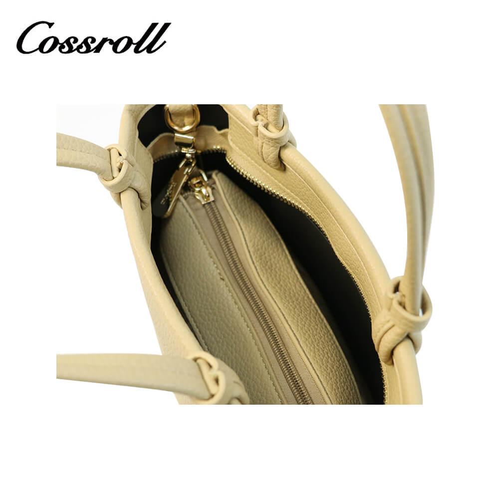 Lychee Leather Handbag Crossbody Bag