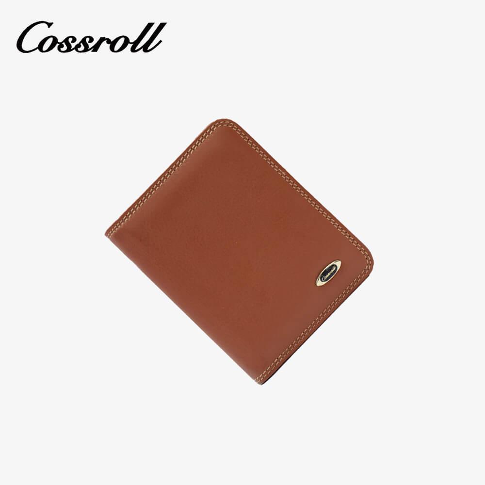 Cossroll Leather Bifold Wallet Wholesale