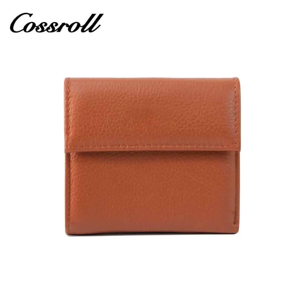 Genuine Leather Bifold Short Wallets