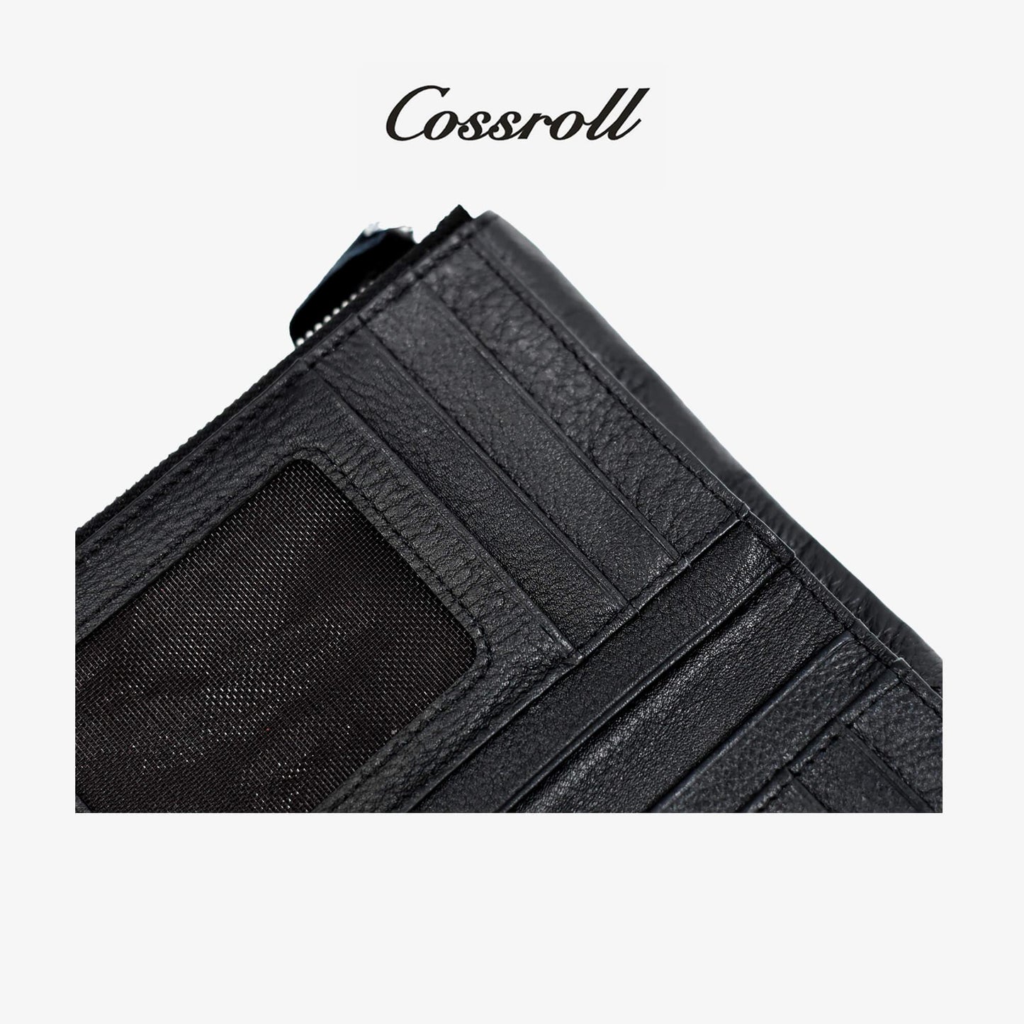 Leather Clutch Wallets Wholesale Manufactuer Cossroll