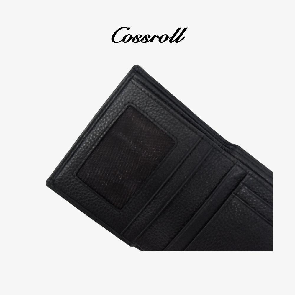 Cossroll Men's Leather Wallet Manufacturing Factory