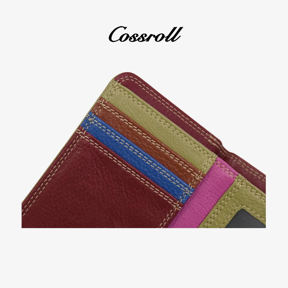 Cossroll Leather Trifold Wallet Wholesale - cossroll.leather