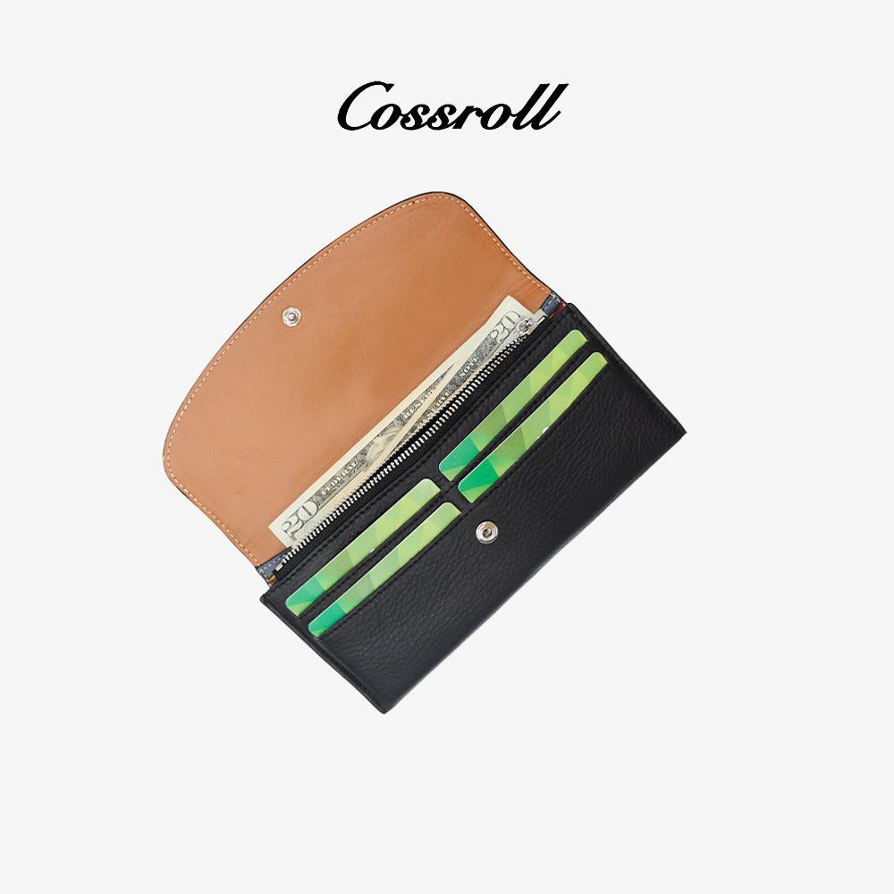 Unisex Long Leather Wallet Wholesale Manufacturer