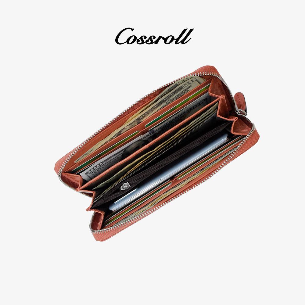 Cossroll Patent Leather Women Wallet Manufacturer