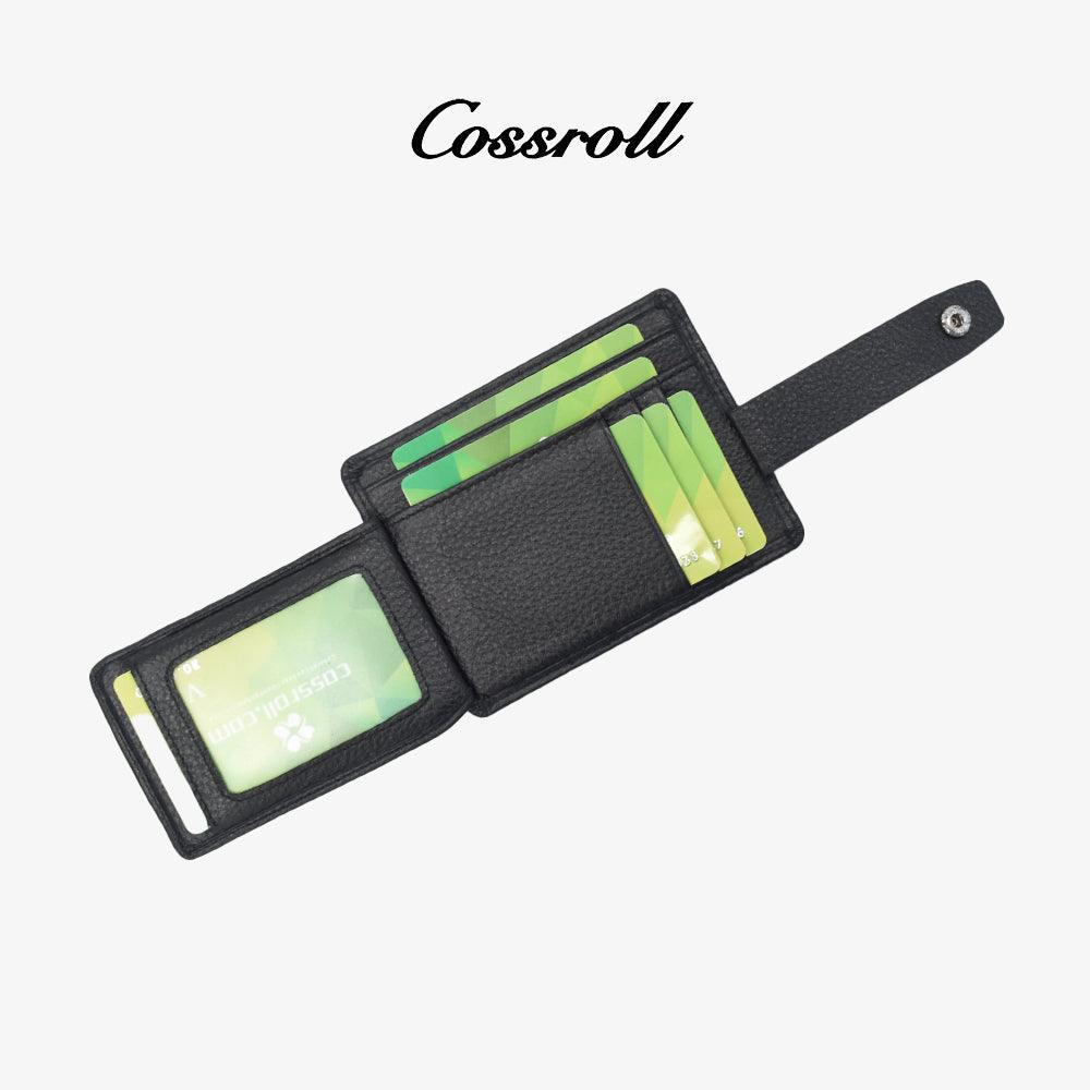 Leather Card Holder Colours Customized Manufacturer - cossroll.leather