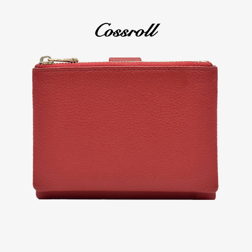Minimalist Ladies Coin Purse Card Slots Wholesale - cossroll.leather