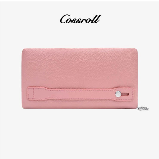 Clutch Zipper Wallet For Women - cossroll.leather