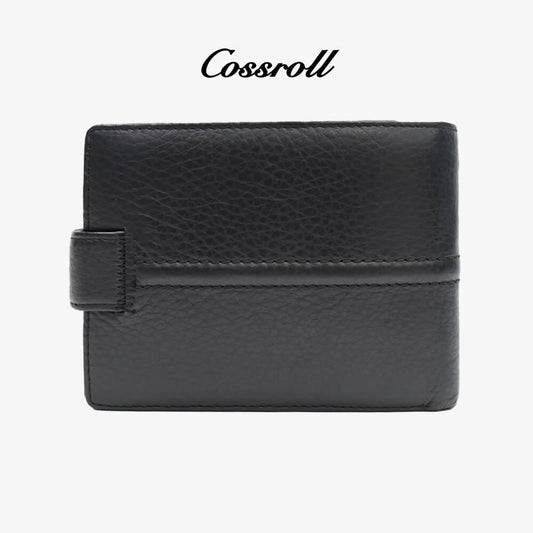 Custom Made Leather Men's Wallets Manufacturer Factory