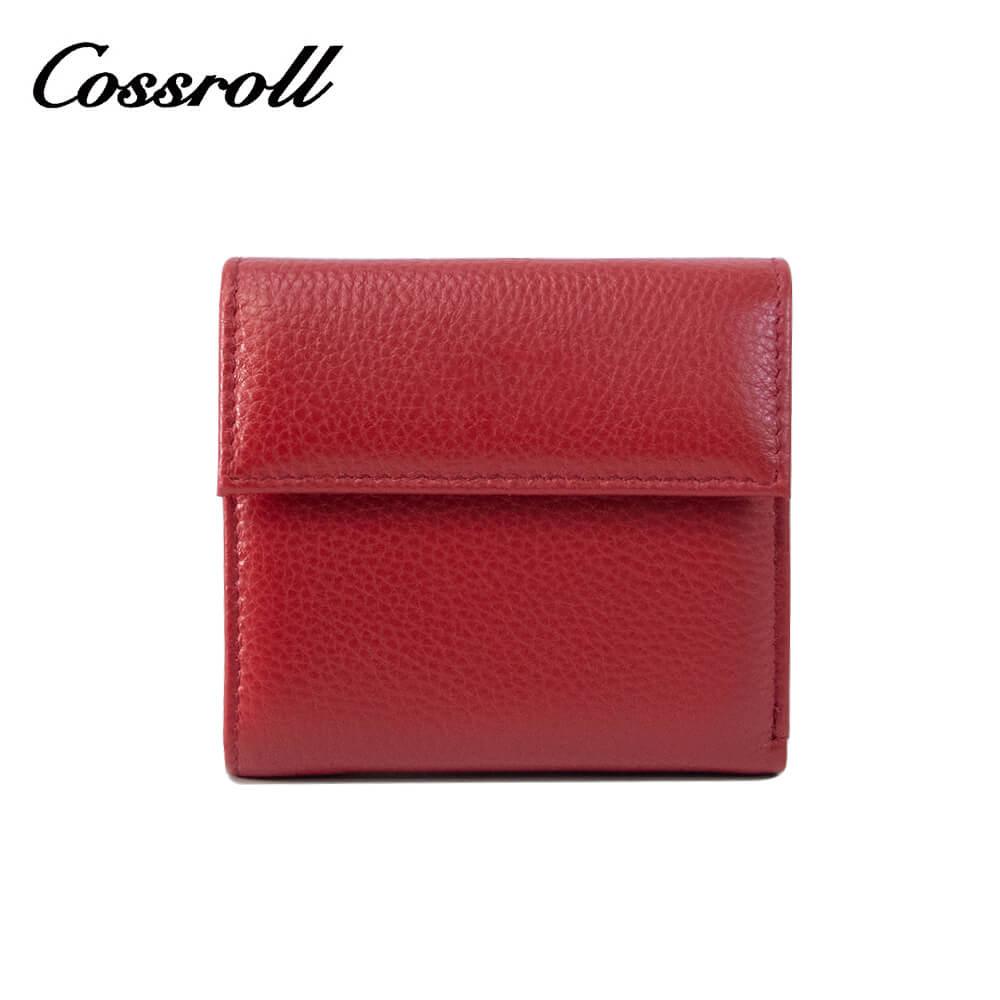 Genuine Leather Bifold Short Wallets