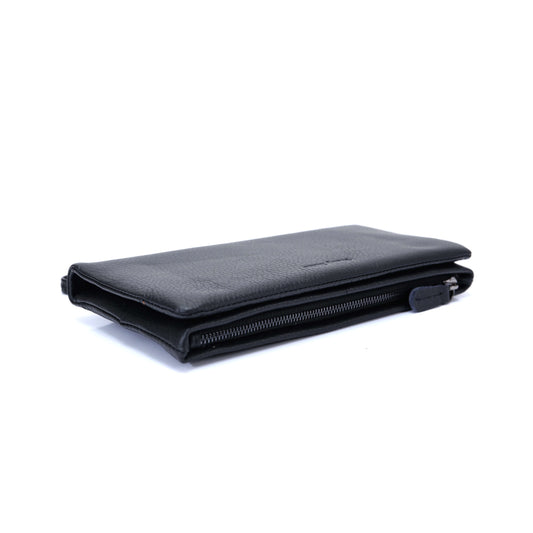 Cossroll Wristlet Clutch Unisex Lychee Leather Wallets Manufacturer