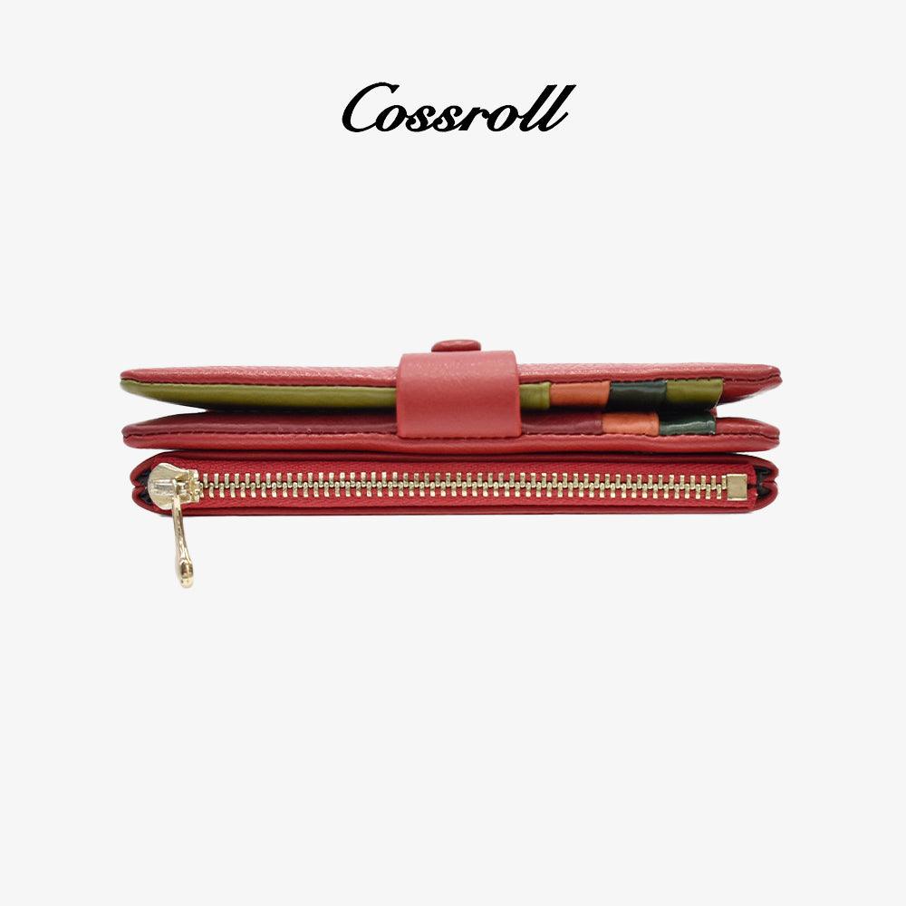 Minimalist Ladies Coin Purse Card Slots Wholesale - cossroll.leather