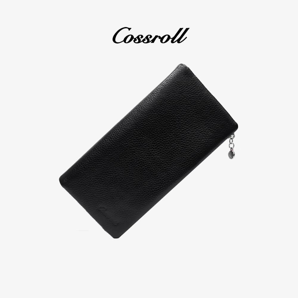 Zipper Wallets Customized Logo Factory Supplier - cossroll.leather