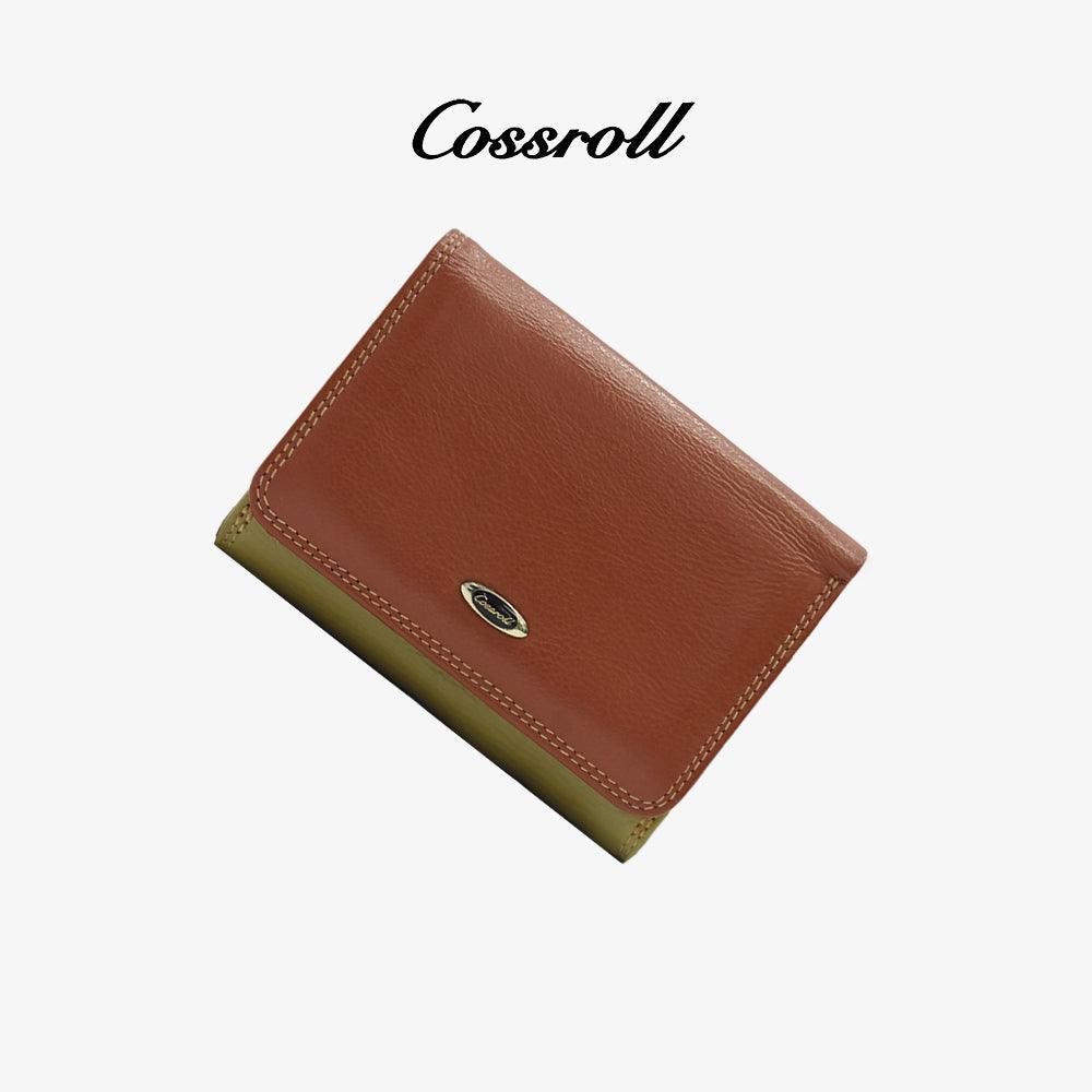 Cossroll Leather Trifold Wallet Wholesale - cossroll.leather