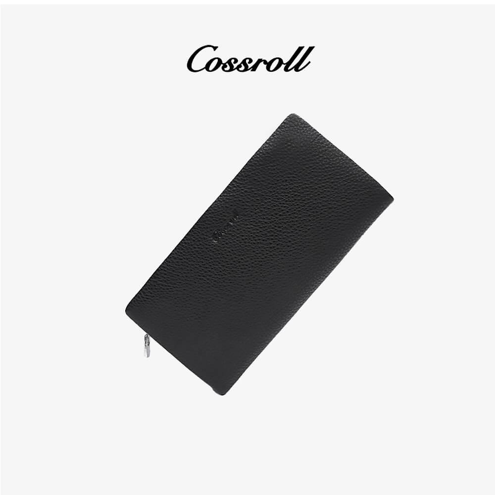 Clutch Long Wallets Zipper Leather Purse Wholesale Supplier - cossroll.leather