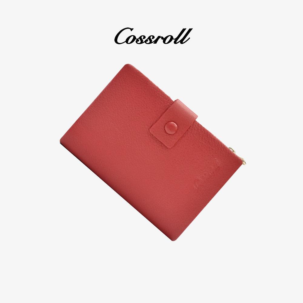 Minimalist Ladies Coin Purse Card Slots Wholesale - cossroll.leather