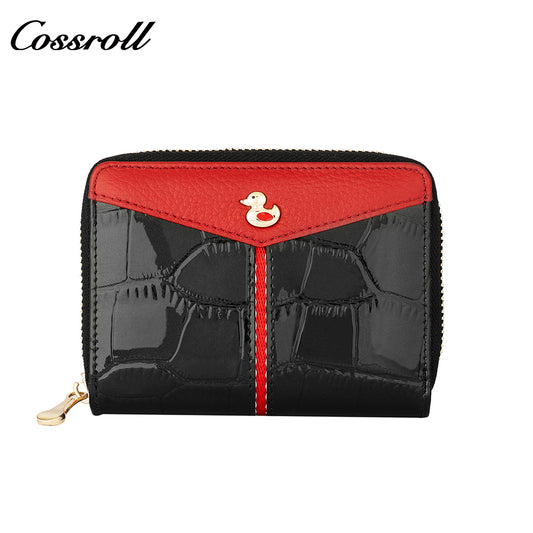 Customized Design ladies designer women wallet geniune leather wallet