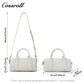 Spring and summer new leather women's bag crossbody bag retro commuter handbag female niche senior texture shoulder bag