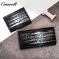 Factory Wholesale Price leather lady crocodile texture Genuine Leather