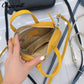 Head layer cowhide shoulder women's bag crossbody women's bag Europe and the United States fashion hundred practical soft leather round barrel apple bag leather