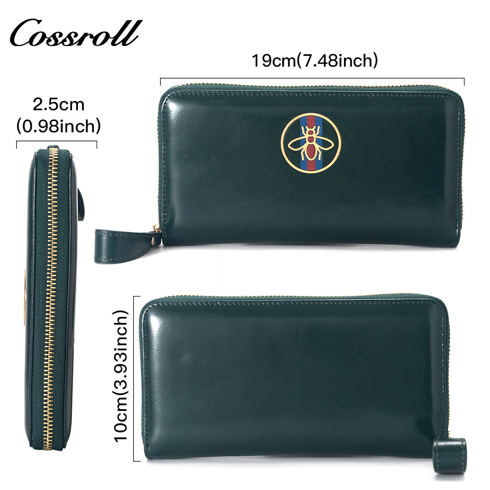 World Best Selling Products wallets for women fashionable oil wax leather