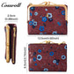 Leather women's purse Multi-functional pattern fashion short long cowhide wallet multi-card holding bag factory custom