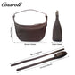 Vintage Crescent Bag, Chic Underarm Bag for Women with Unique Design, Soft Large-Capacity Commute Shoulder & Crossbody & Tote Bag