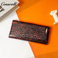 High Quality Wholesale Custom Cheap luxury leather   crocodile texture Genuine Leather