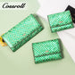 New Chinese product Leather waterproof purse Ladies snake textured leather