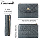 Brand New slim black leather wallet women With High Quality