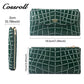 Grab Bag 2024 new fashion large capacity plaid leather multi-card daily everything fresh wallet