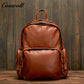 Casual outdoor vintage leather backpack Daily activities Large Space Backpack Office laptop backpack Crazy Horse leather bag