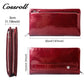 High-grade crocodile long wallet temperament 2024 new leather large capacity multi-layer clip mobile phone