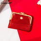 Best Selling  leather luxury  women small wallet Genuine Leather