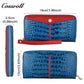 Most Selling Products  cowhide wallet  crocodile texture patent leather