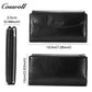 Wholesale Low Moq small genuine leather wallet women ladi oil wax leather