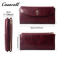 New women's purse Long coin purse small fresh buckle wallet mobile phone wallet