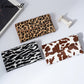 Genuine Leather Fashionable High-End Women's Wallet, Top Layer Soft Cowhide, Zebra Pattern, Large Capacity with Multiple Card Slots