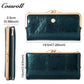 Top-Selling Genuine Leather Women's Wallets Bright leather crocodile texture patent leather