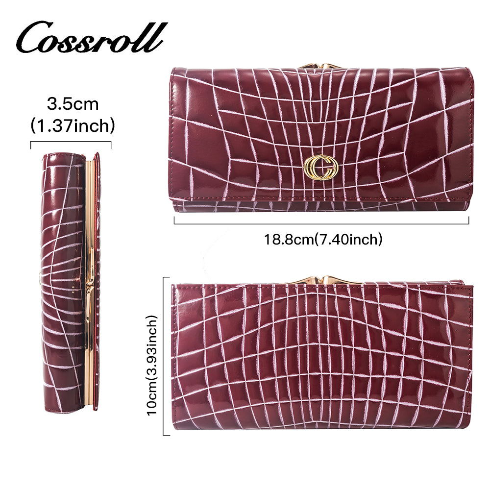 Ladies Purse Zipper Leather Wallet Women Wallets for women Luxury Famous Brand Designer Wallets for Women