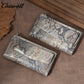 Women's Snake Skin Wallet, Fashionable Multi-Card Large Capacity Long Zipper Wallet
