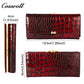 2024 new fashion crocodile print women's purse Korean version large capacity texture hand bag leisure card bag wallet bag