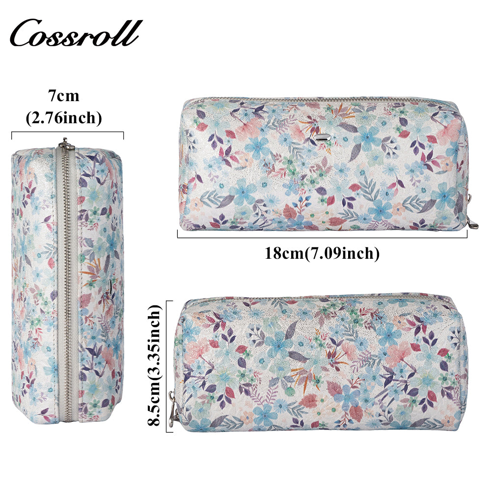 Long women's wallet forest pattern casual simple printed coin purse