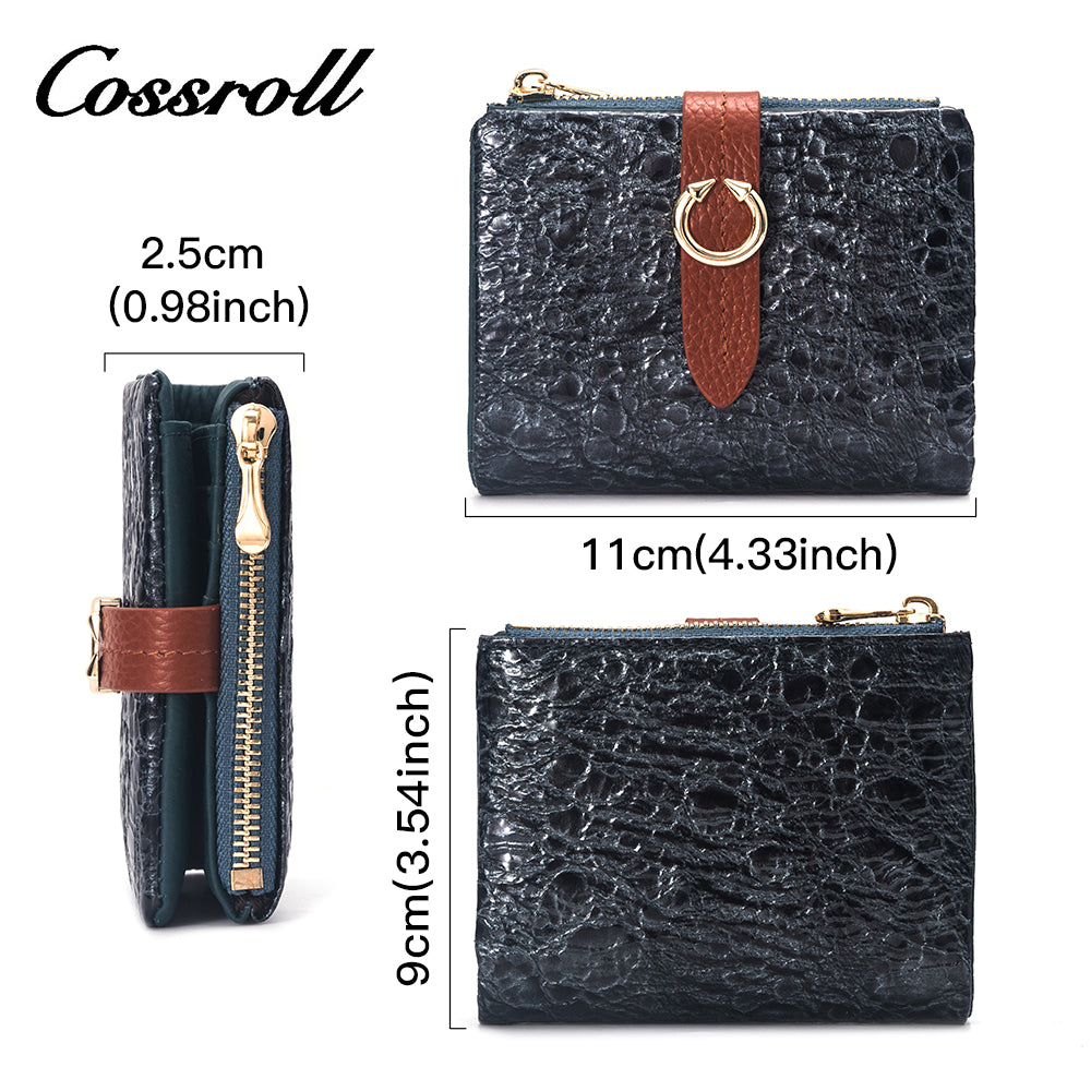 Best New Products dark blue long leather wallet women With Top Selling