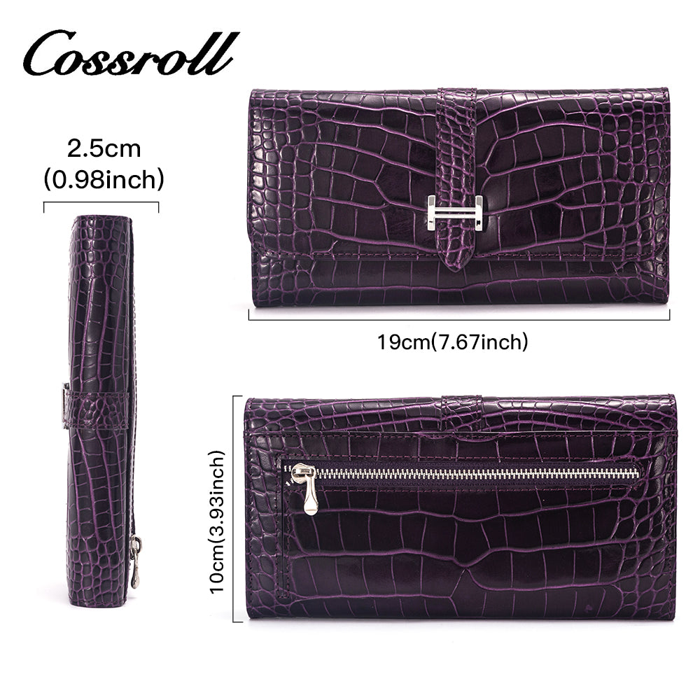 2023 Ladies Purse Zipper Leather Wallet Women Wallets for women Luxury Famous Brand Designer Wallets for Women