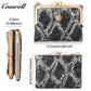 Leather women's purse Multi-functional pattern fashion short long cowhide wallet multi-card crocodile texture patent leatherg factory custom