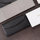 Factory custom genuine leather wallet Women's tri-fold top grain cowhide wallet Large capacity