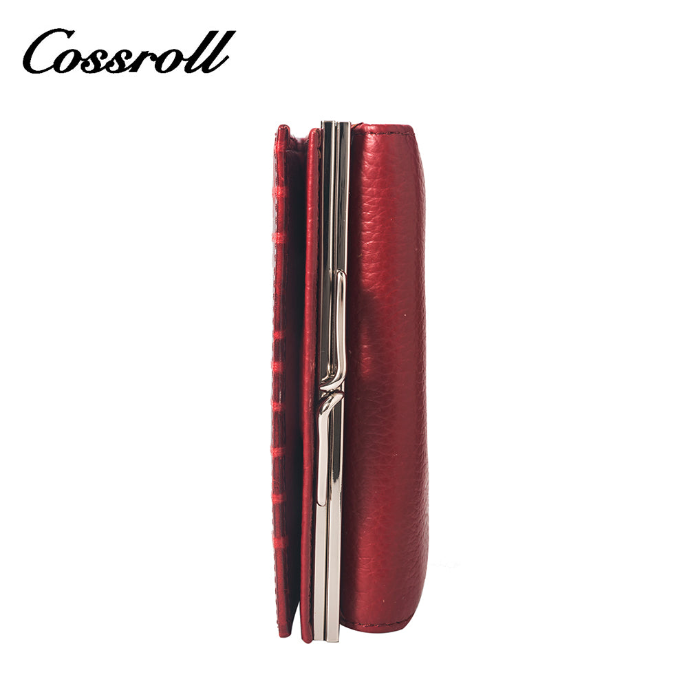 Wholesale New Trends red leather wallets for women  With Wholesale of new materials