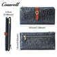 Most Popular best brand leather long  wallet female  Genuine Leather