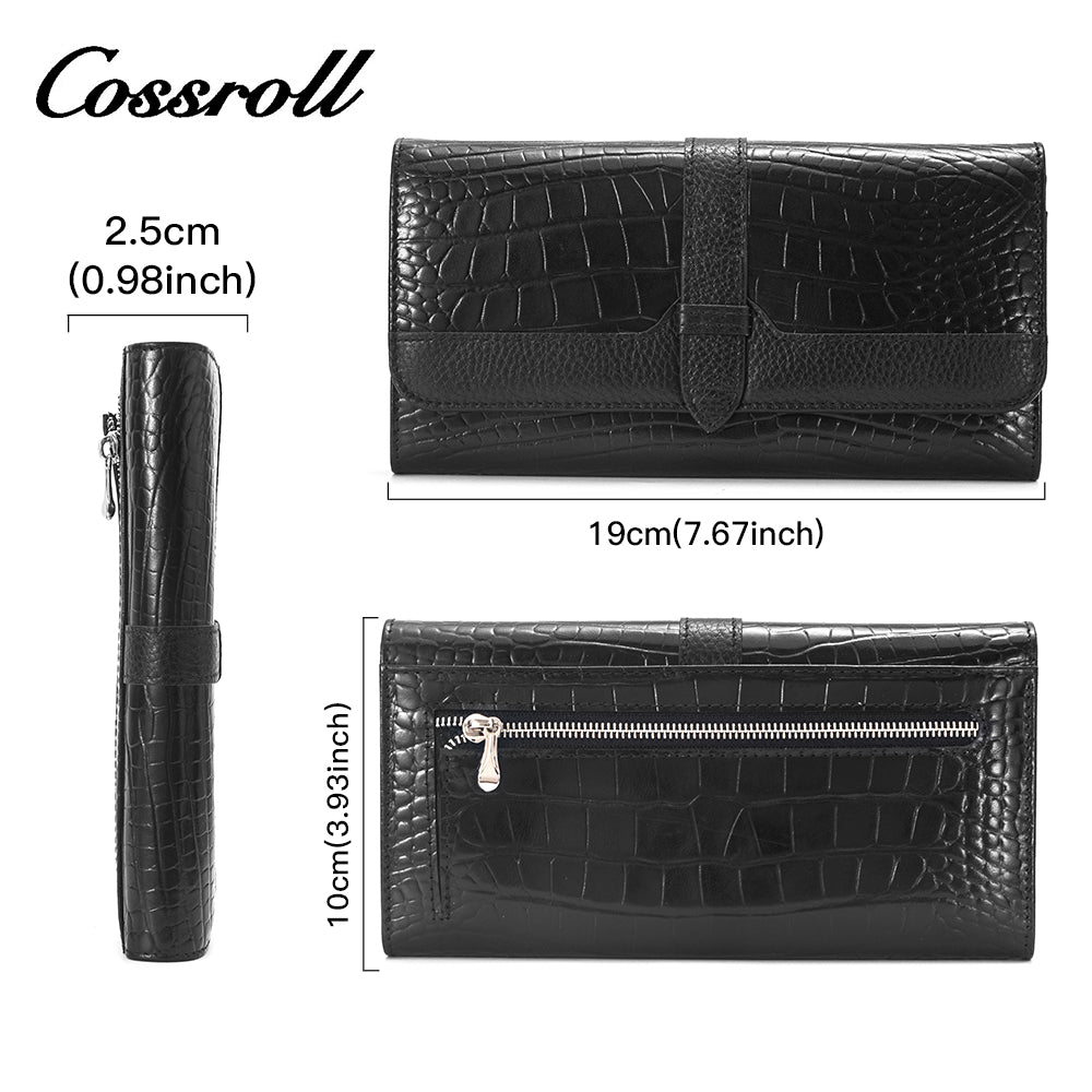 Ladies Purse Zipper Leather Wallet Women Wallets for women Luxury Famous Brand Designer Wallets for Women