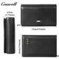Leather Grain Multi-functional Zipper Card Wallet with Coin Pocket